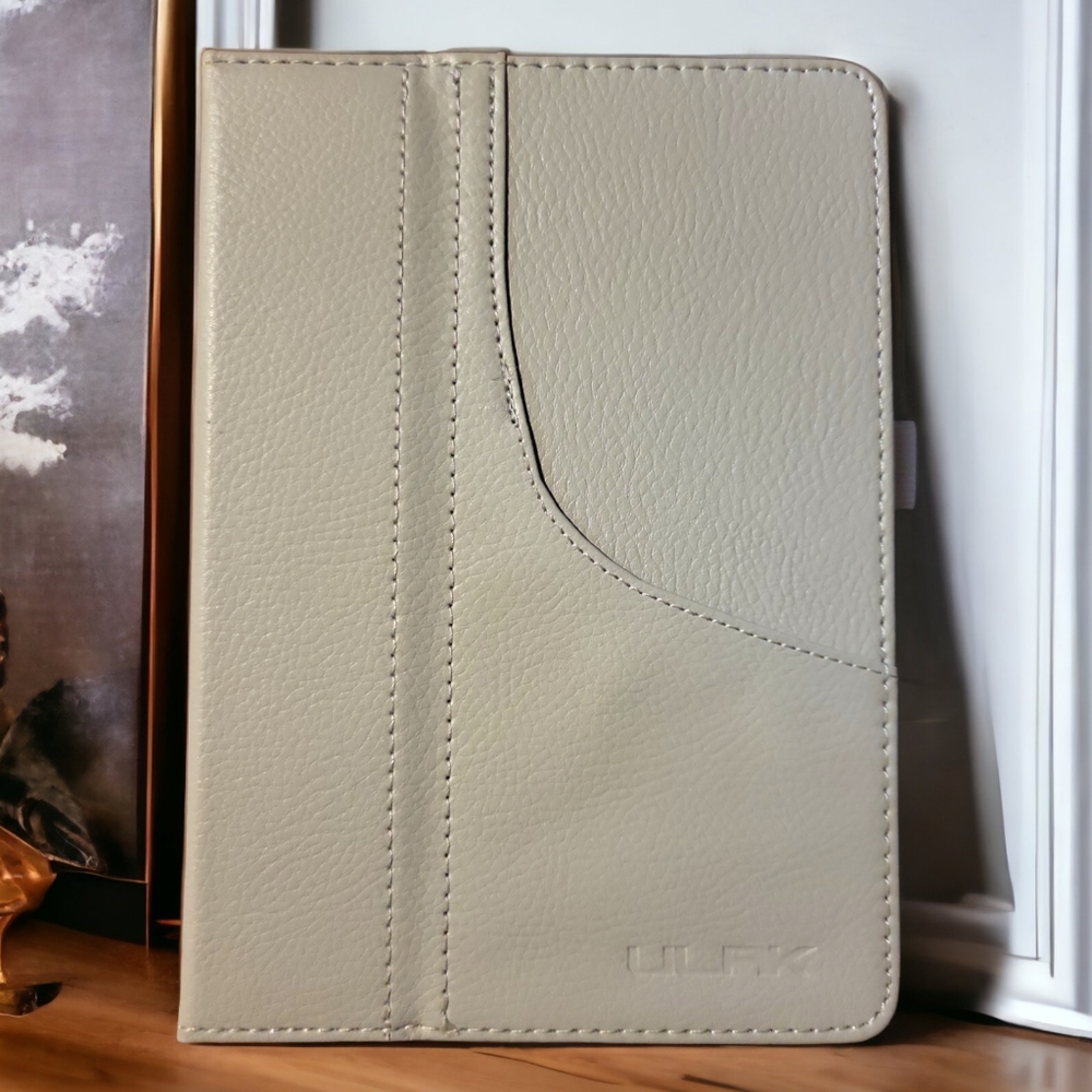 ULAK Protective PU Leather Case Compatible 7" Kindle Fire/E-reader Gray Tablet